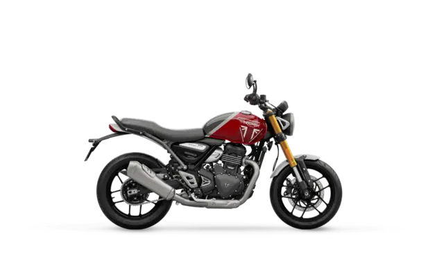 Triumph SPEED 400 2026 Lava red gloss/Storm grey 