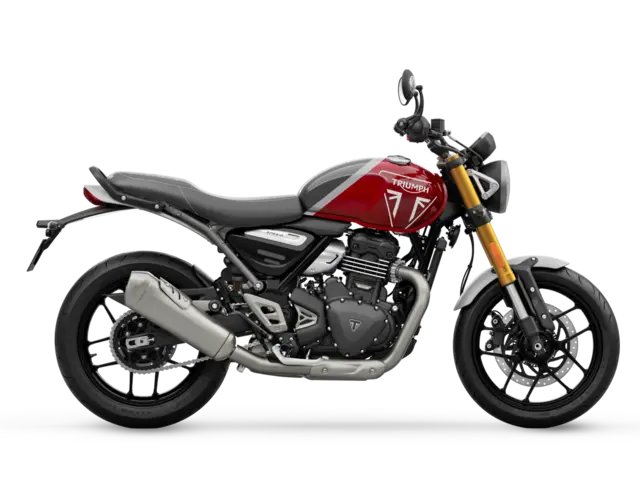 Triumph SPEED 400 2026 Lava red gloss/Storm grey 