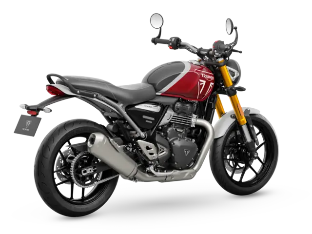 Triumph SPEED 400 2026 Lava red gloss/Storm grey 