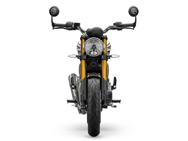 Triumph SPEED 400 2026 Pearl metallic white/Phantom black 