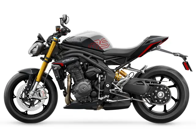 Triumph Speed Triple 1200 RS 2025 GRANITE / DIABLO RED 