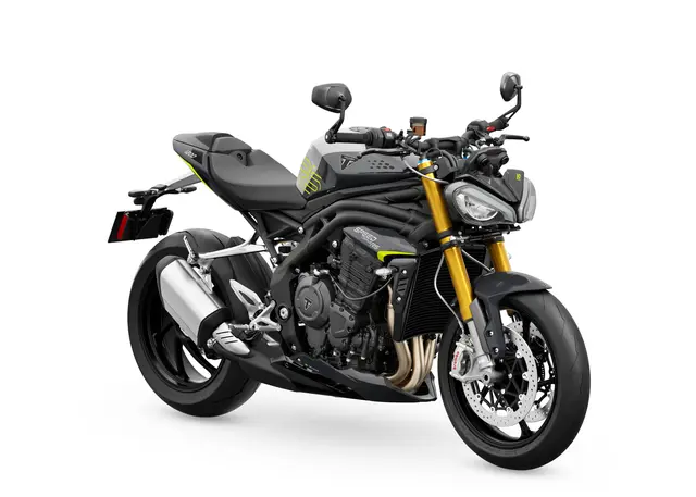 Triumph Speed Triple 1200 RS 2025 GRANITE / TRIUMPH PERFORMANCE YELLOW 