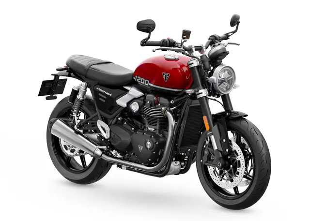 Triumph Speed Twin 1200 2025 CVARNIVAL RED / SAPPHIRE BLACK 