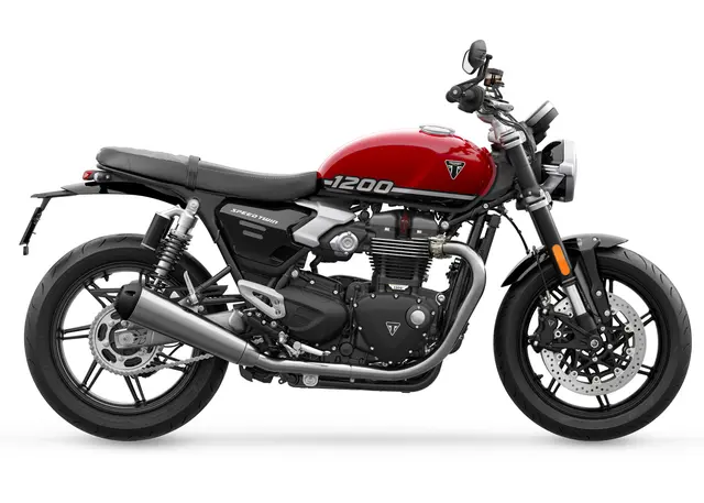 Triumph Speed Twin 1200 2025 CVARNIVAL RED / SAPPHIRE BLACK 