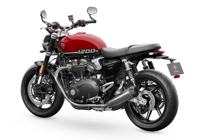 Triumph Speed Twin 1200 2025 CVARNIVAL RED / SAPPHIRE BLACK 