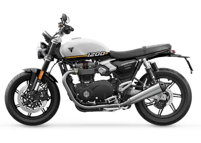 Triumph Speed Twin 1200 2025 CRYSTAL WHITE / SAPPHIRE BLACK 
