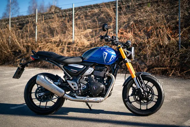Triumph Speed 400 2024 Snart klar til prøvekjøring! 