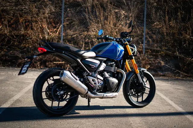Triumph Speed 400 2024 Snart klar til prøvekjøring! 