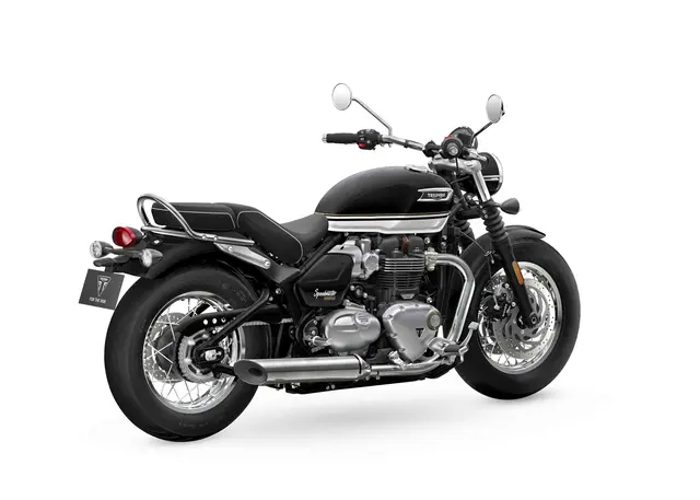 Triumph Bonneville Speedmaster 2026 SAPPHIRE BLACK / CRYSTAL WHITE 