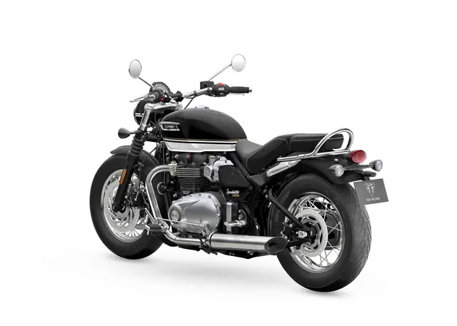 Triumph Bonneville Speedmaster 2026 SAPPHIRE BLACK / CRYSTAL WHITE 