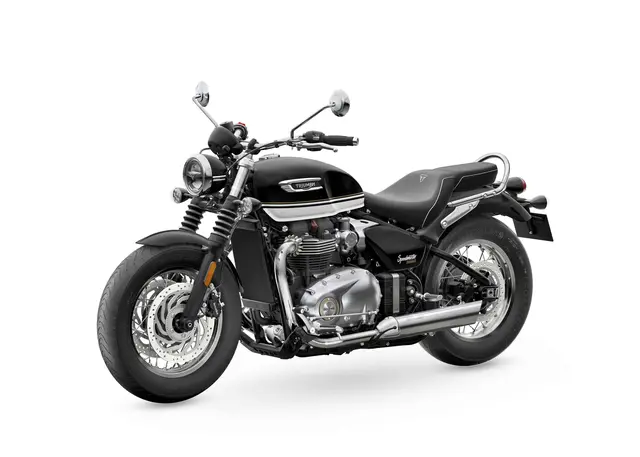 Triumph Bonneville Speedmaster 2026 SAPPHIRE BLACK / CRYSTAL WHITE 