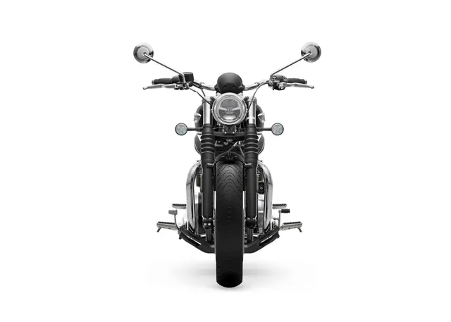 Triumph Bonneville Speedmaster 2026 SAPPHIRE BLACK / CRYSTAL WHITE 