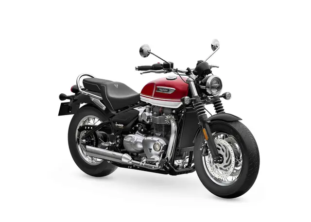 Triumph Bonneville Speedmaster 2026 CARNIVAL RED / CRYSTAL WHITE 