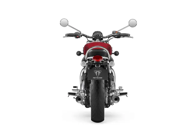 Triumph Bonneville Speedmaster 2026 CARNIVAL RED / CRYSTAL WHITE 