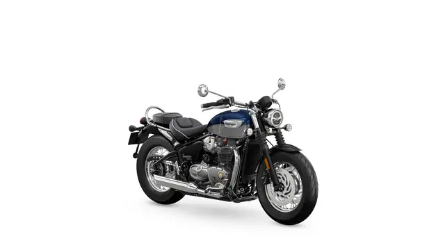 Triumph Bonneville Speedmaster 2025 ALUMINIUM SILVER / SAPPHIRE BLACK 