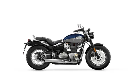 Triumph Bonneville Speedmaster 2025 ALUMINIUM SILVER / SAPPHIRE BLACK