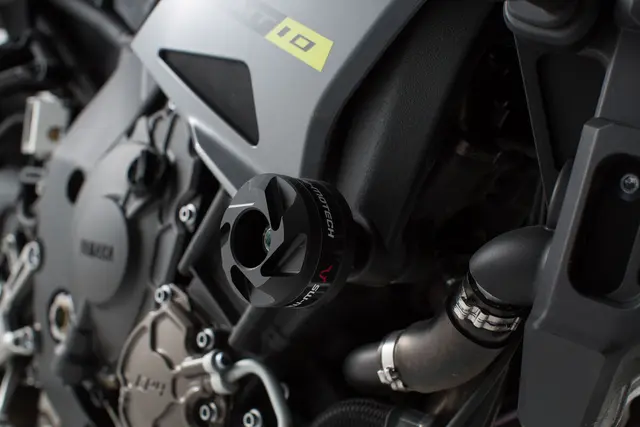 Sw-Motech Slider set for frame Black. Yamaha MT-10 (16-). 