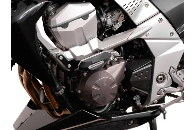Sw-Motech Slider set for frame Black. Kawasaki Z750 (07-12) Z750R (11-1 