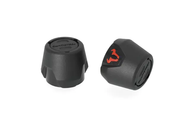 Sw-Motech Slider set for hjulaksel Bak Black. Triumph Tiger 800 models (10-). 
