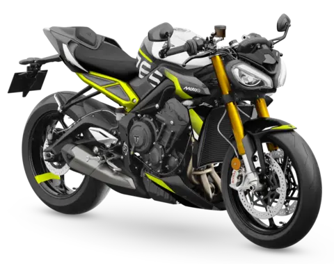 Triumph Street Triple Moto2 2026 Mineral grey / Crystal white