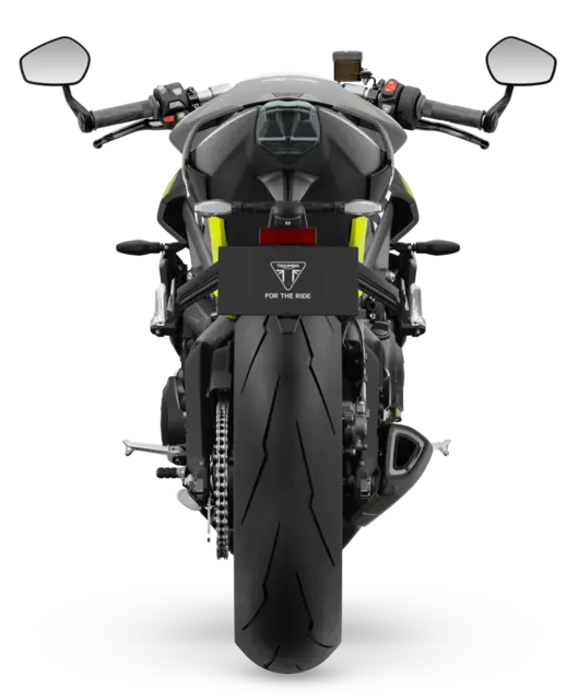 Triumph Street Triple Moto2 2026 Mineral grey / Crystal white 