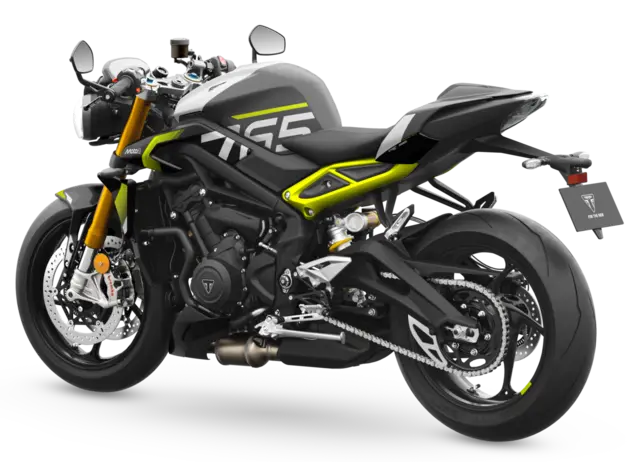 Triumph Street Triple Moto2 2026 Mineral grey / Crystal white 