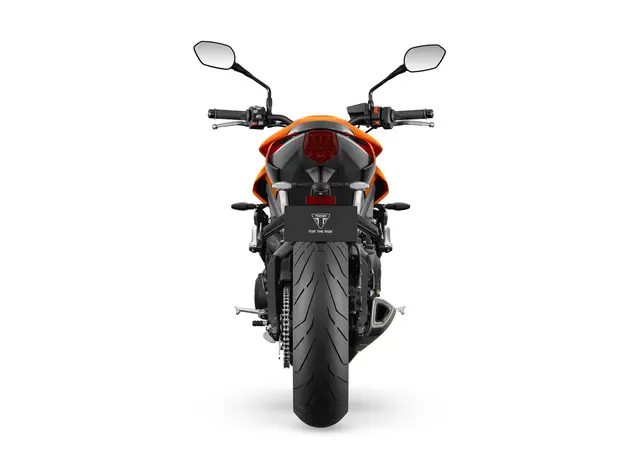 Triumph Street Triple R 2025 MATT BAJA OARNGE 
