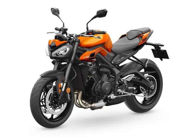 Triumph Street Triple R 2025 MATT BAJA OARNGE 