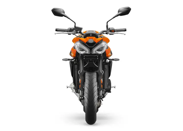 Triumph Street Triple R 2025 MATT BAJA OARNGE 