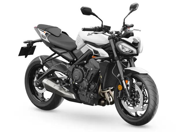 Triumph Street Triple R 2025 PURE WHITE 