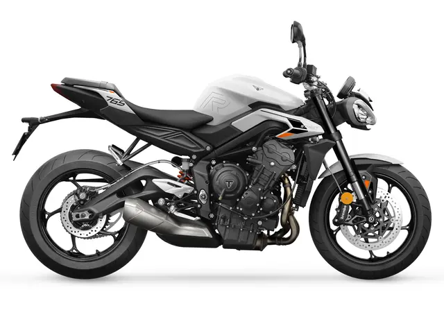 Triumph Street Triple R 2025 PURE WHITE 