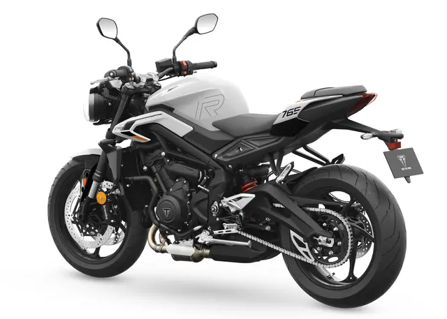 Triumph Street Triple R 2025 PURE WHITE 
