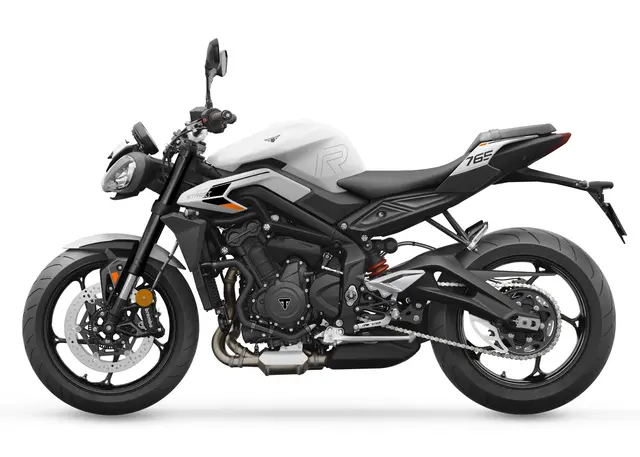 Triumph Street Triple R 2025 PURE WHITE 