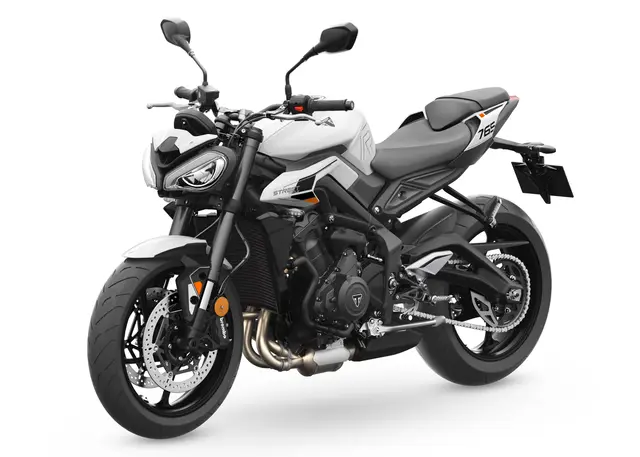 Triumph Street Triple R 2025 PURE WHITE 