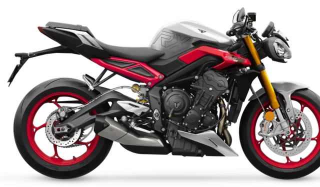 Triumph Street Triple RX 2026 Matt aluminium 