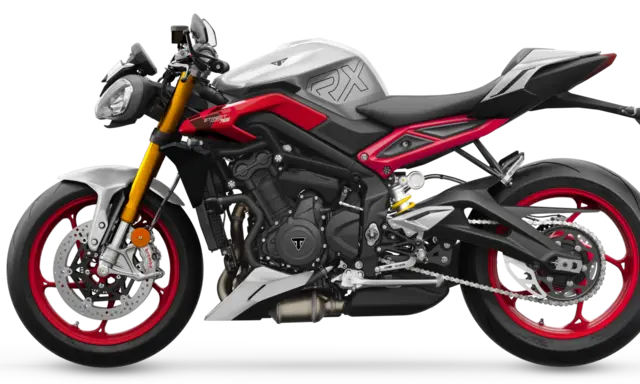 Triumph Street Triple RX 2026 Matt aluminium 