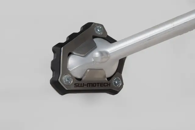 Sw-Motech Extension for side stand foot Svart / Sølv 