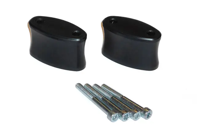 Sw-Motech Mirror extension Profile. Black. Honda CBF600 (04-07). 