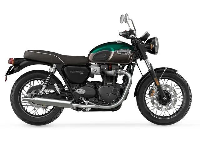 Triumph Bonneville T100 2025 COMPETITION GREEN / IRONSTONE 