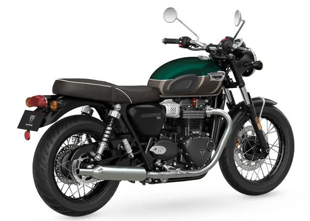 Triumph Bonneville T100 2025 COMPETITION GREEN / IRONSTONE 