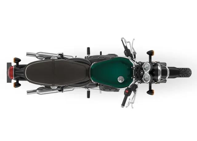 Triumph Bonneville T100 2025 COMPETITION GREEN / IRONSTONE 