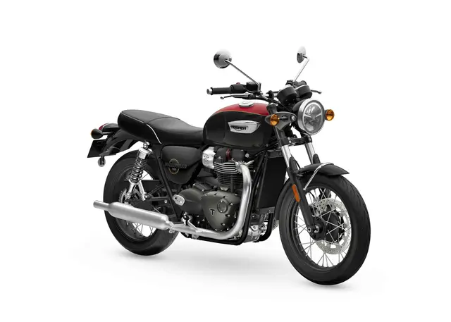 Triumph Bonneville T100 2026 JET BLACK / DIABLO RED 
