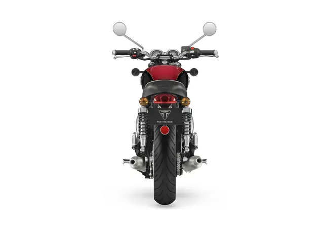 Triumph Bonneville T100 2026 JET BLACK / DIABLO RED 