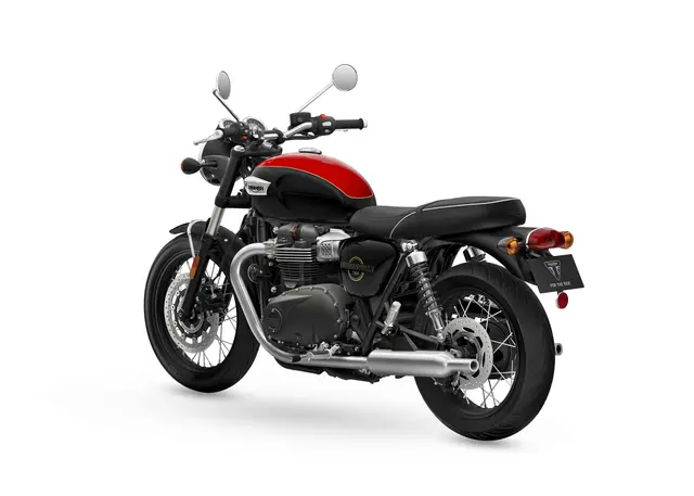 Triumph Bonneville T100 2026 JET BLACK / DIABLO RED 