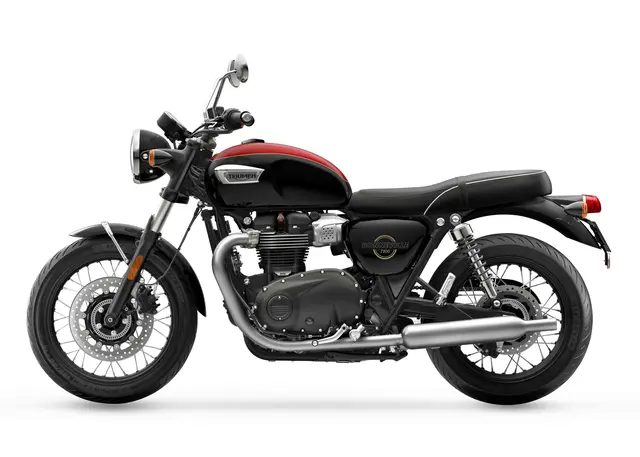 Triumph Bonneville T100 2026 JET BLACK / DIABLO RED 