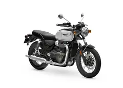 Triumph Bonneville T100 2026 SNOWDONIA WHITE / SAPPHIRE BLACK