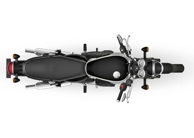 Triumph Bonneville T100 2026 SNOWDONIA WHITE / SAPPHIRE BLACK 