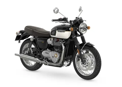 Triumph Bonneville T120 2025 JET BLACK / FUSION WHITE