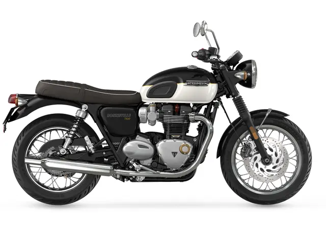 Triumph Bonneville T120 2025 JET BLACK / FUSION WHITE 
