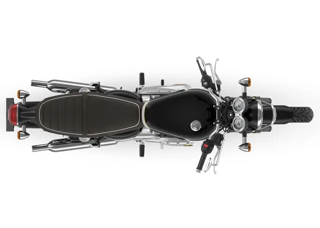 Triumph Bonneville T120 2025 JET BLACK / FUSION WHITE 